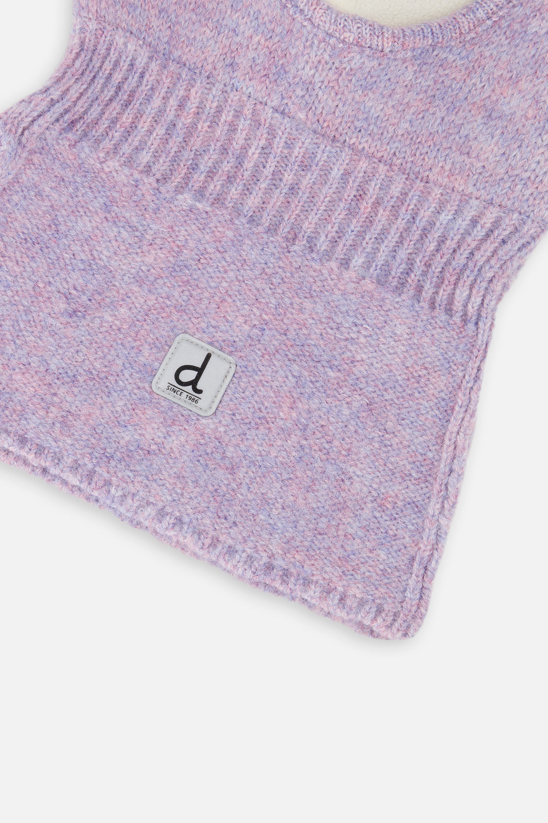 Knit Bear Balaclava Lavender-3