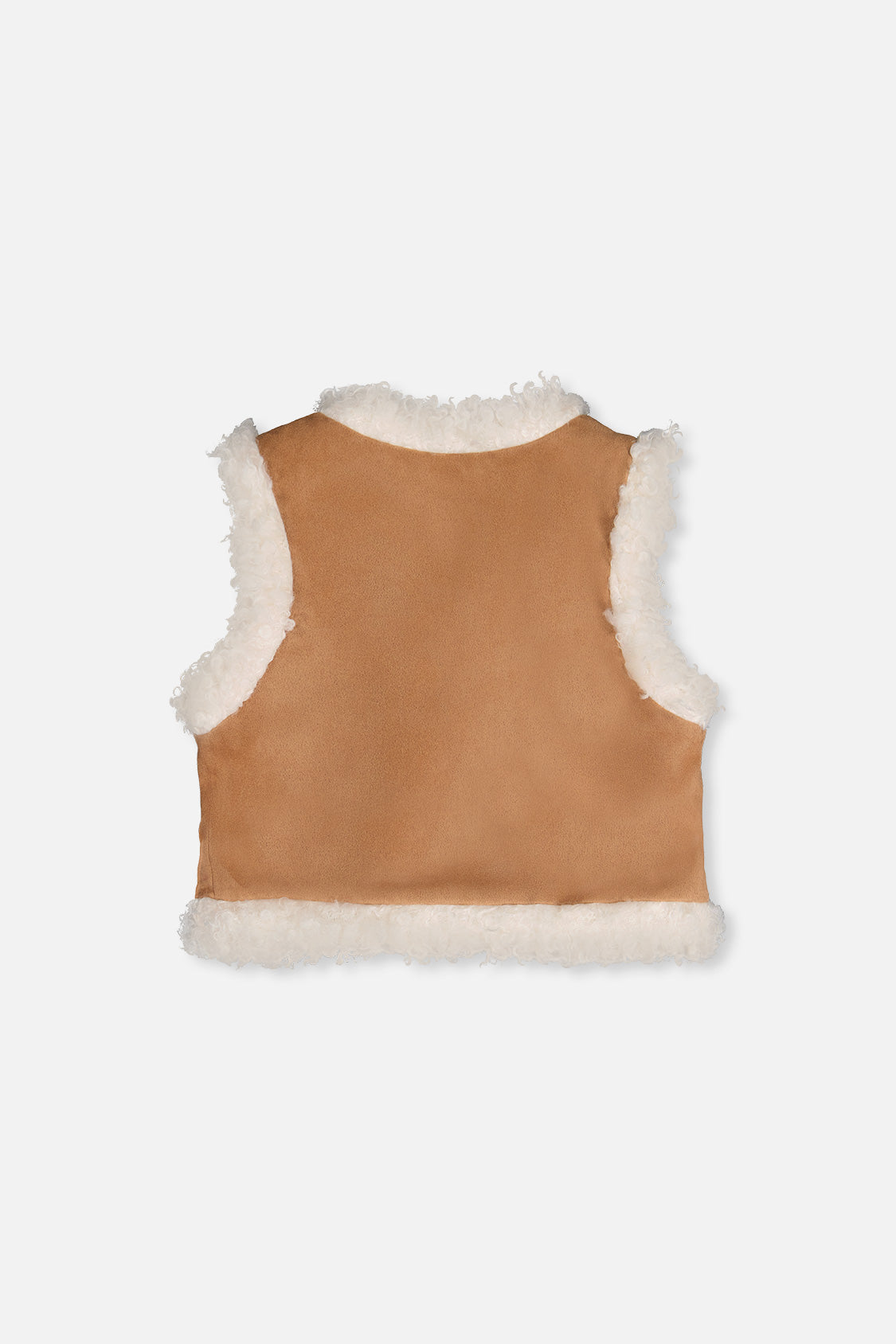 Deux par Deux Reversible Vest Brown