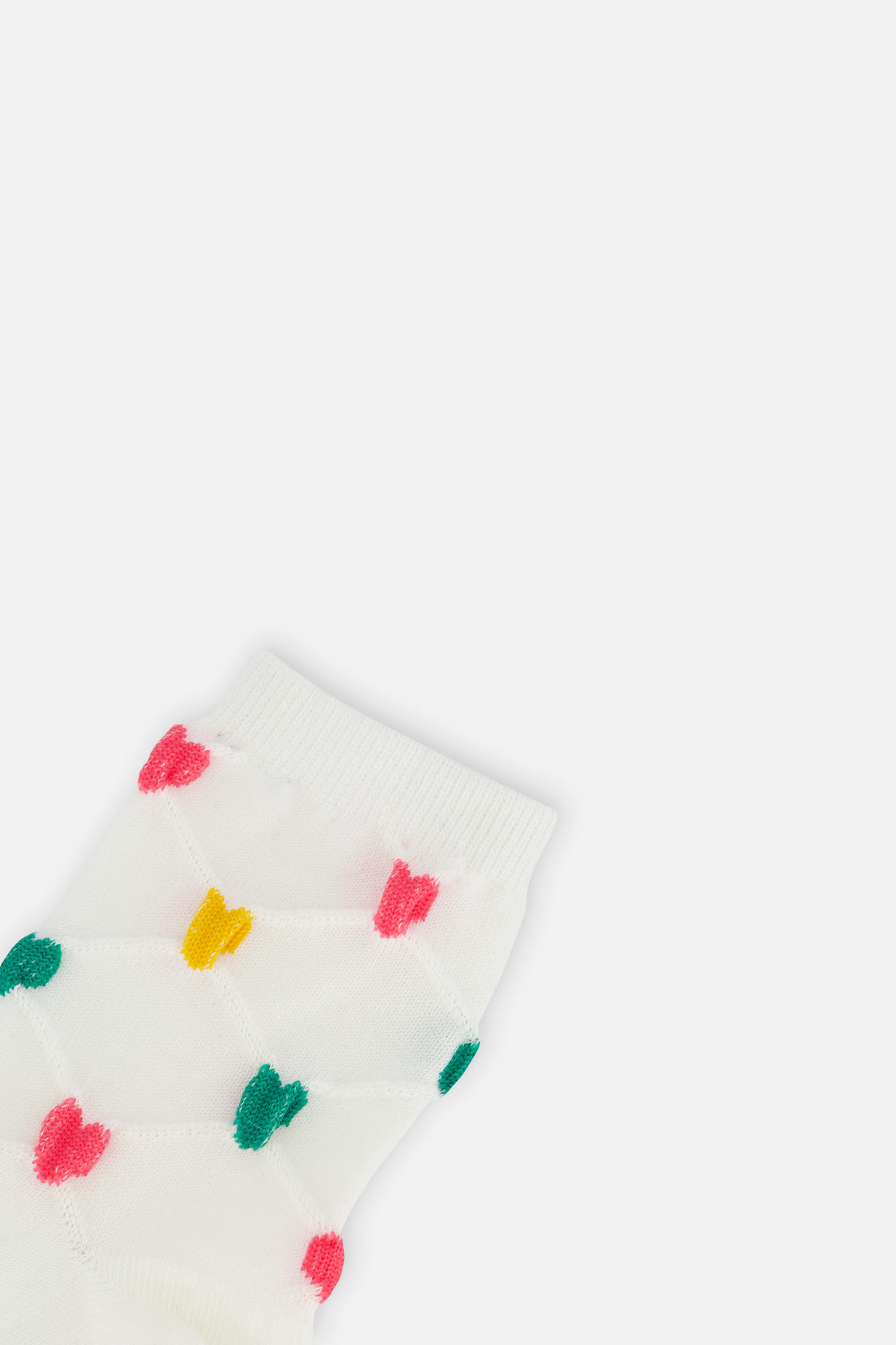 Socks (3 Pairs) Dark Blue, Pink And Beige-3