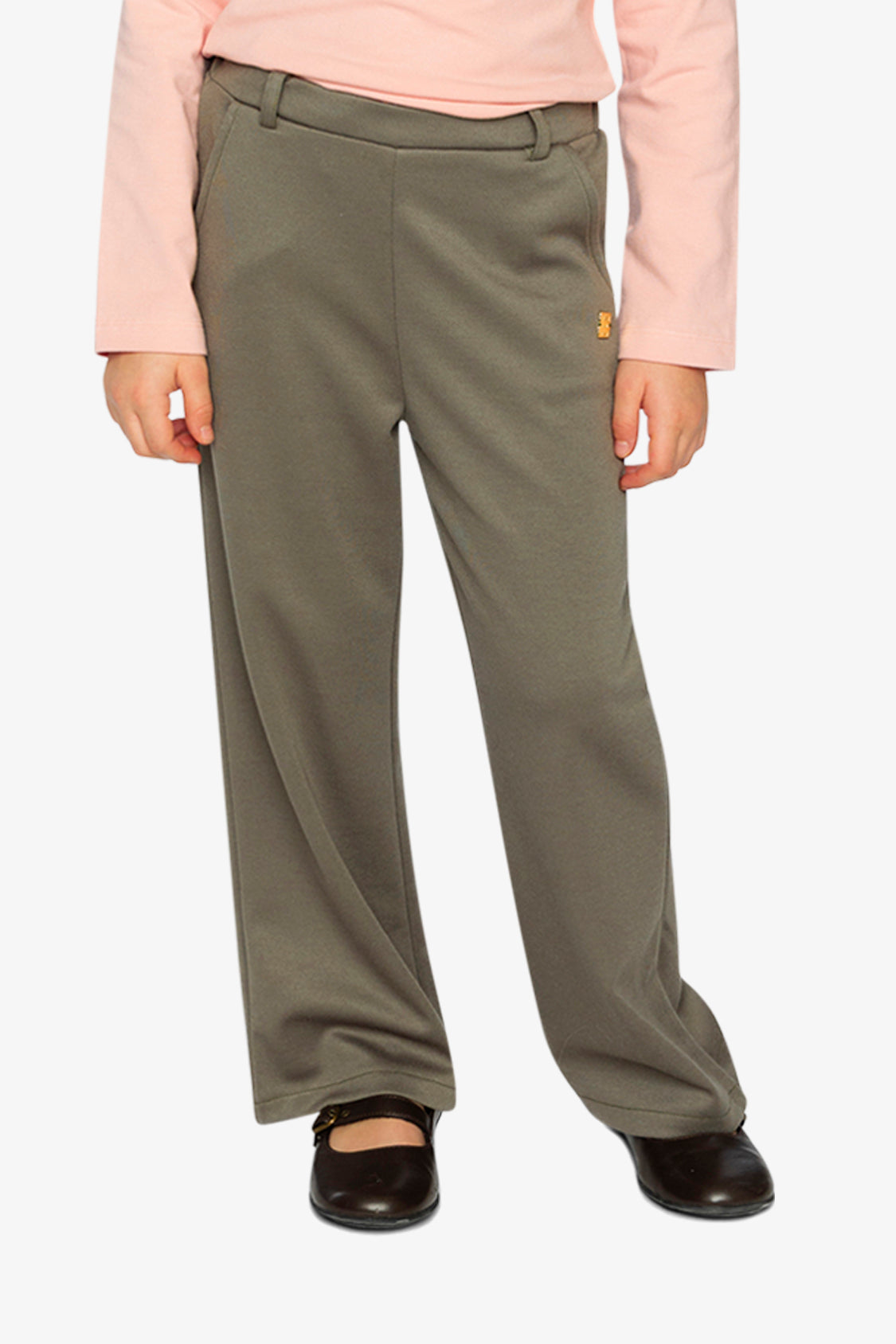 Flare Pants Sage Green-1