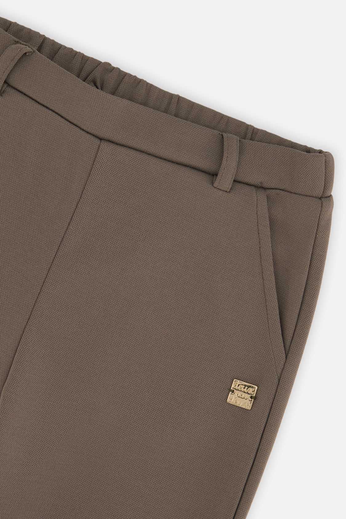 Deux par Deux Flare Pants Sage Green
