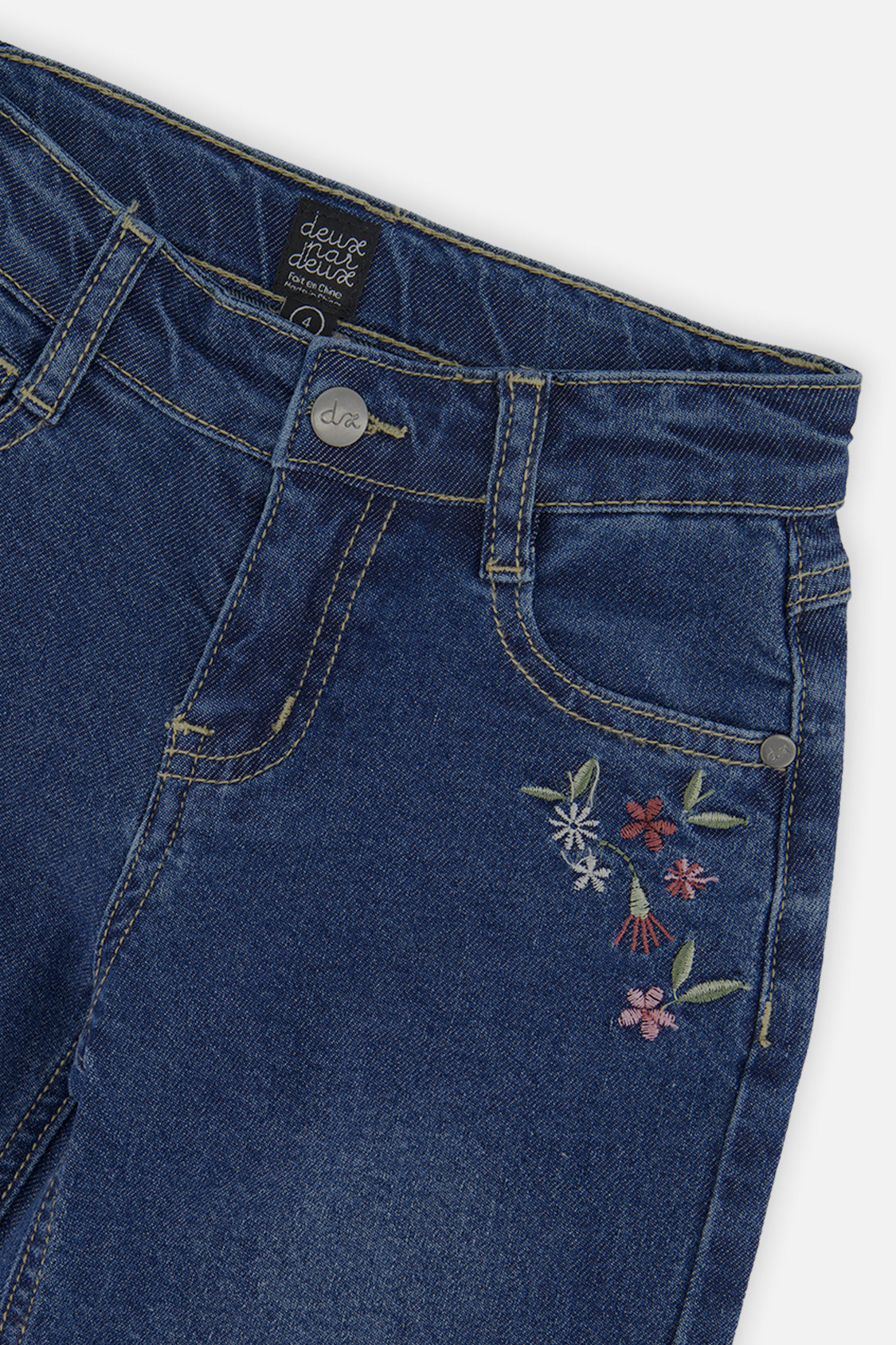 Deux par Deux Jeans Light Blue Denim