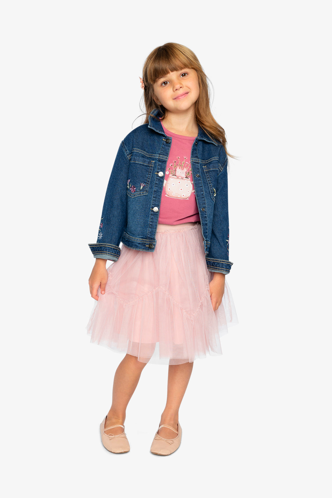 Denim Jacket Light Blue Denim-4