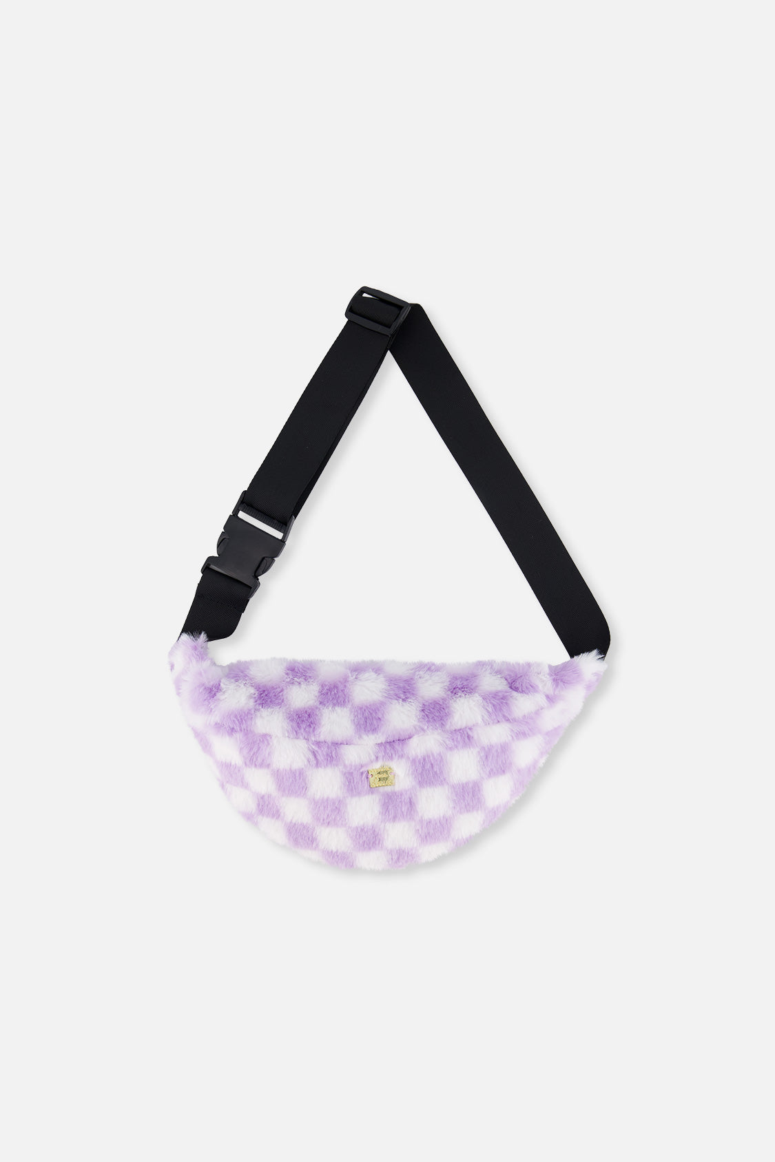 Fanny Bag Lilac And White Tiles-2