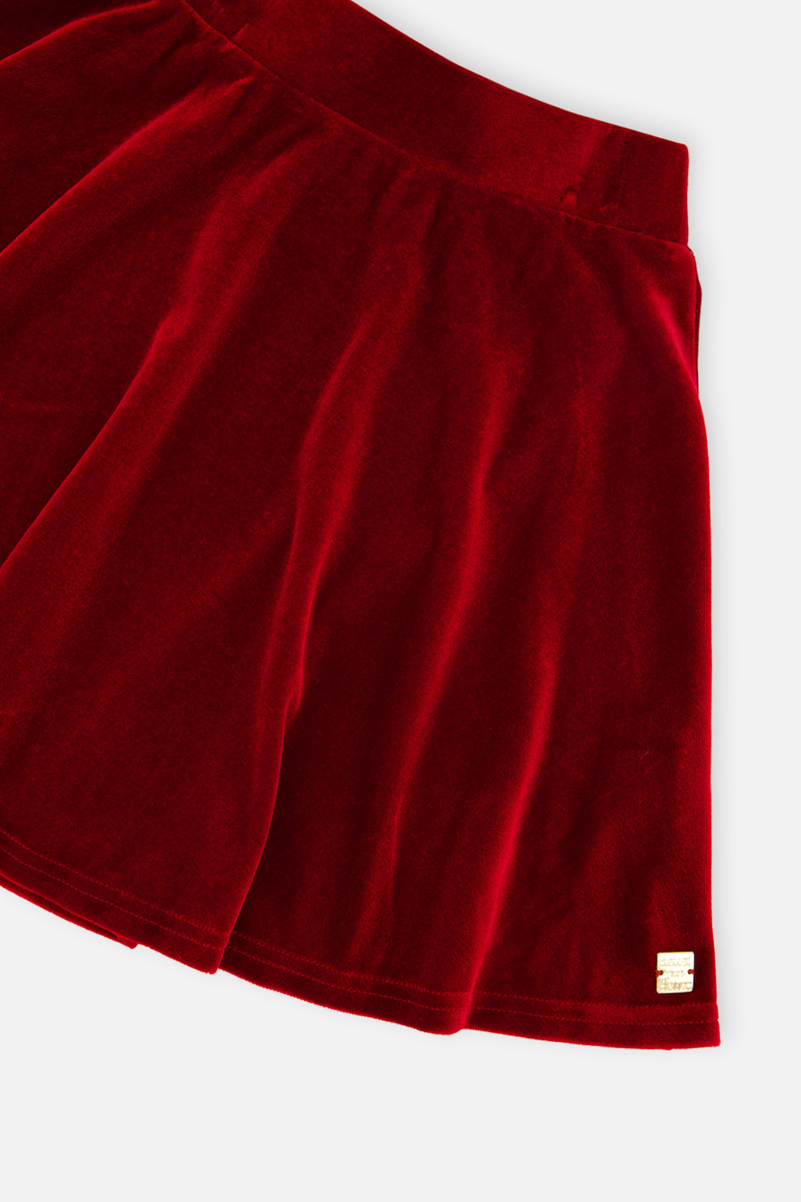 Velvet Skirt Red by Deux par Deux – product photo 6