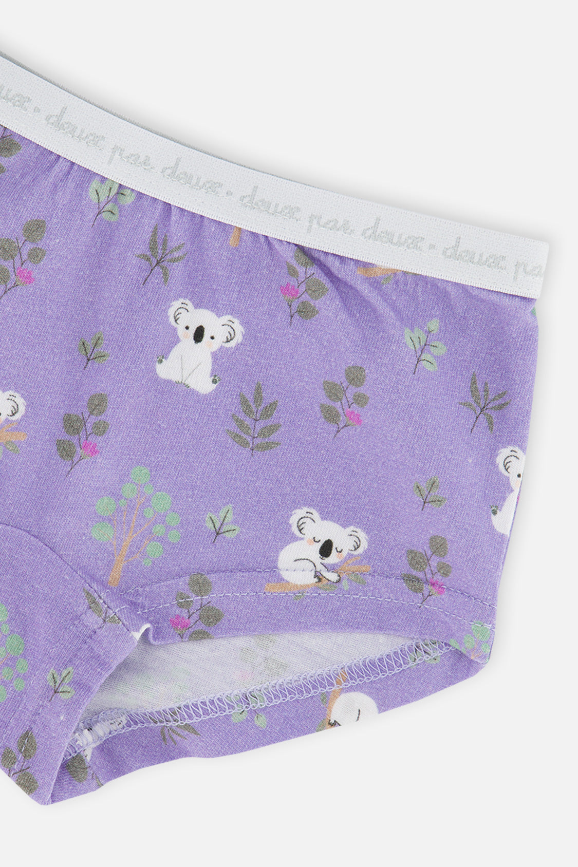 Boyshort Panty Pack Of 3 Pink Floral Prints-3