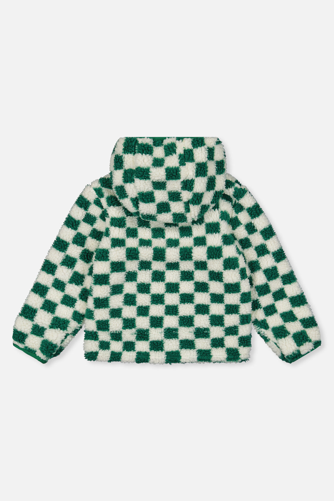 Deux par Deux Reversible Mid-Season Jacket Forest Green