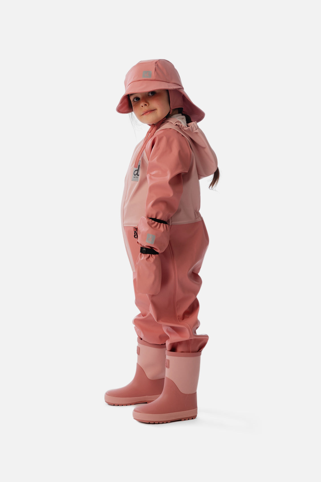 Rain One Piece Pink-3