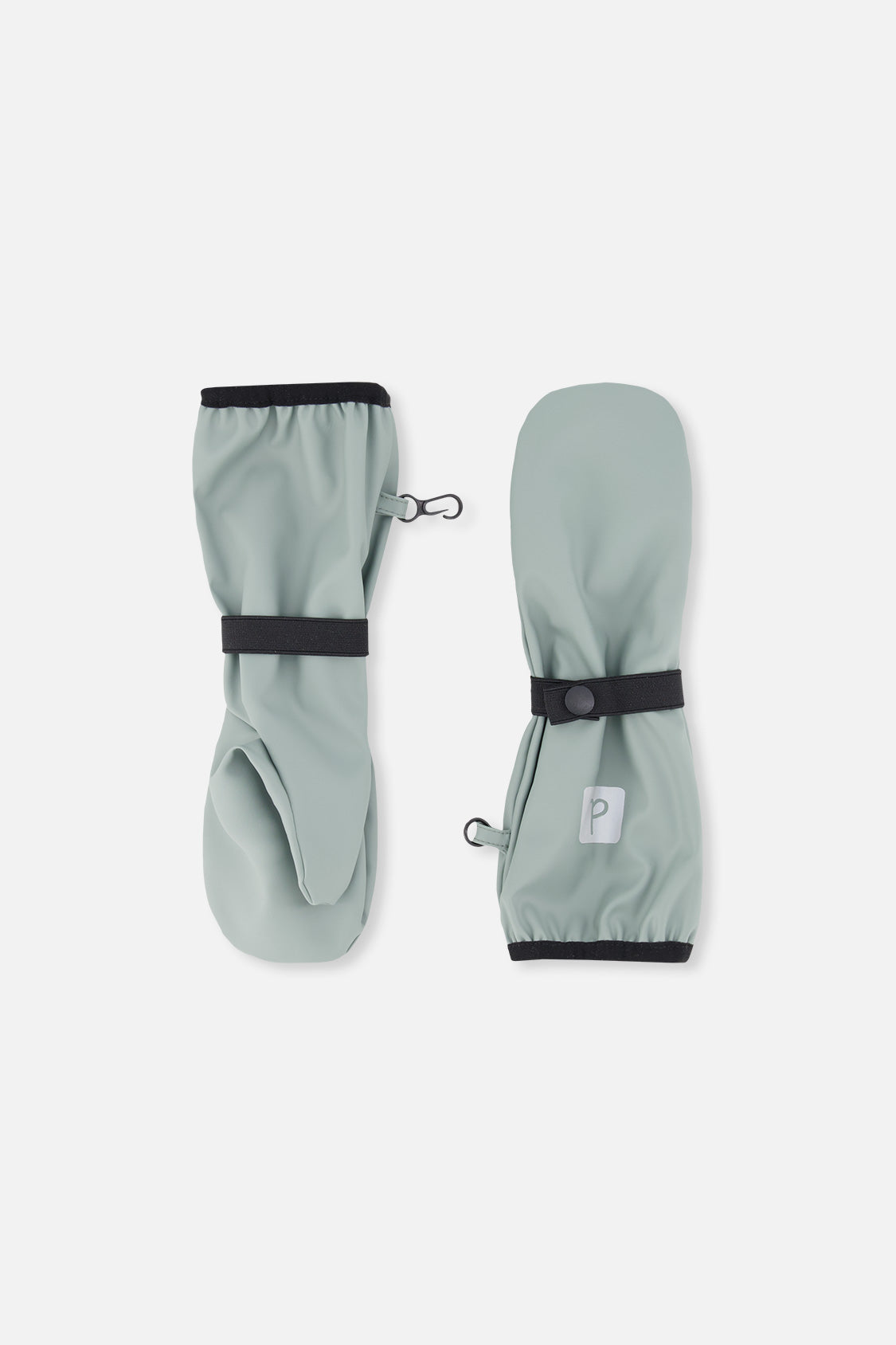 Rain Mittens Sage Green-0