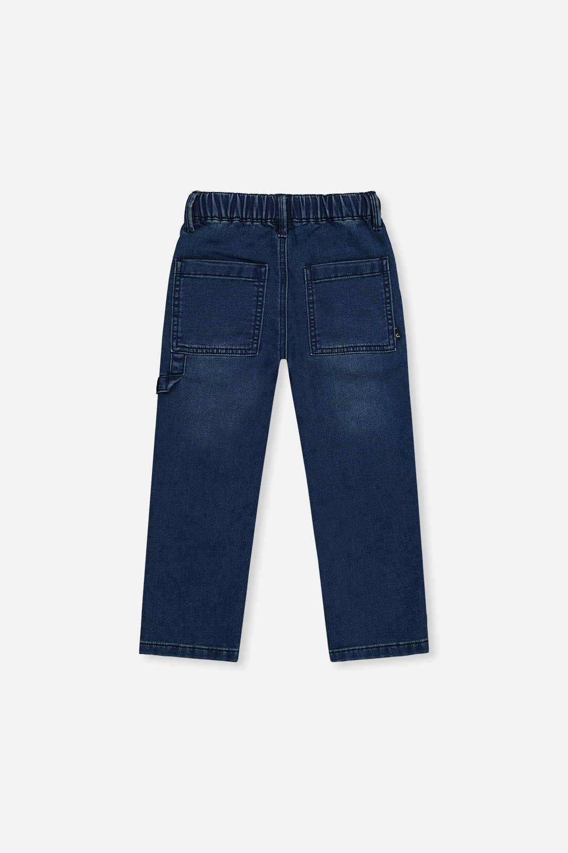 Deux par Deux French Terry Denim Pants Navy Blue product image P2