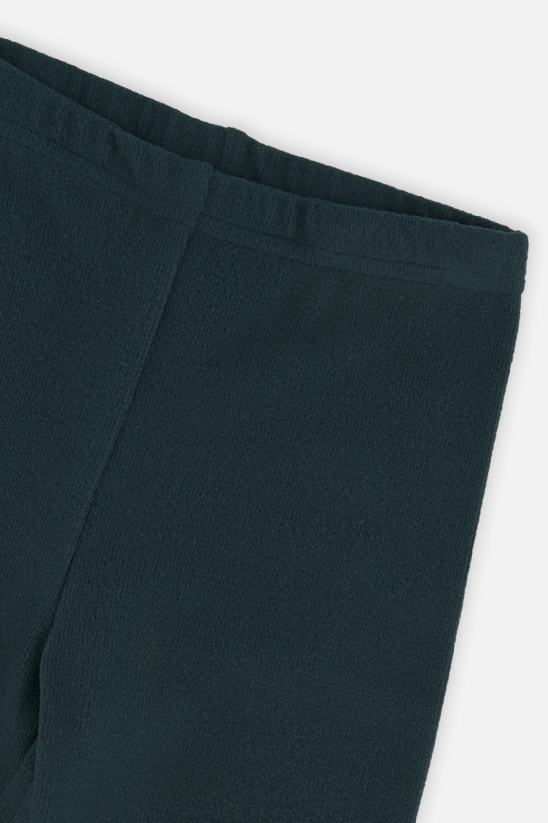 Deux par Deux Rib Leggings Jasper Printed Green