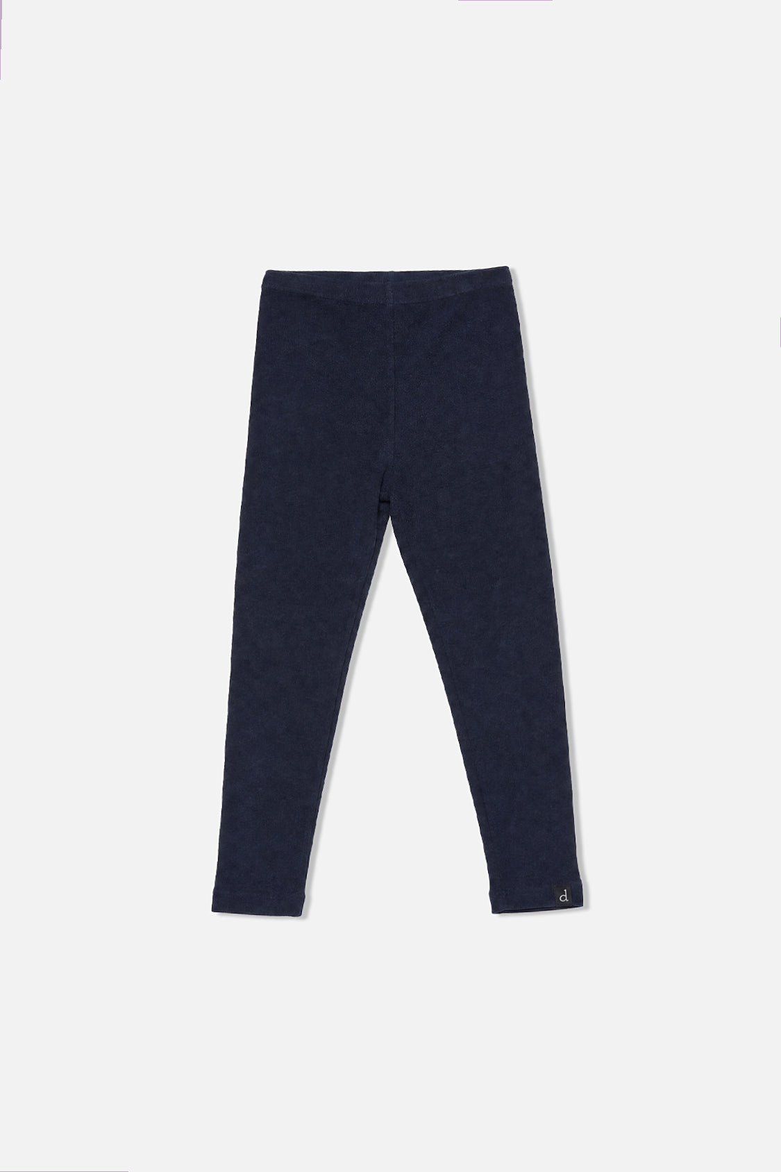 Deux par Deux Rib Leggings Dark Blue — additional official product image