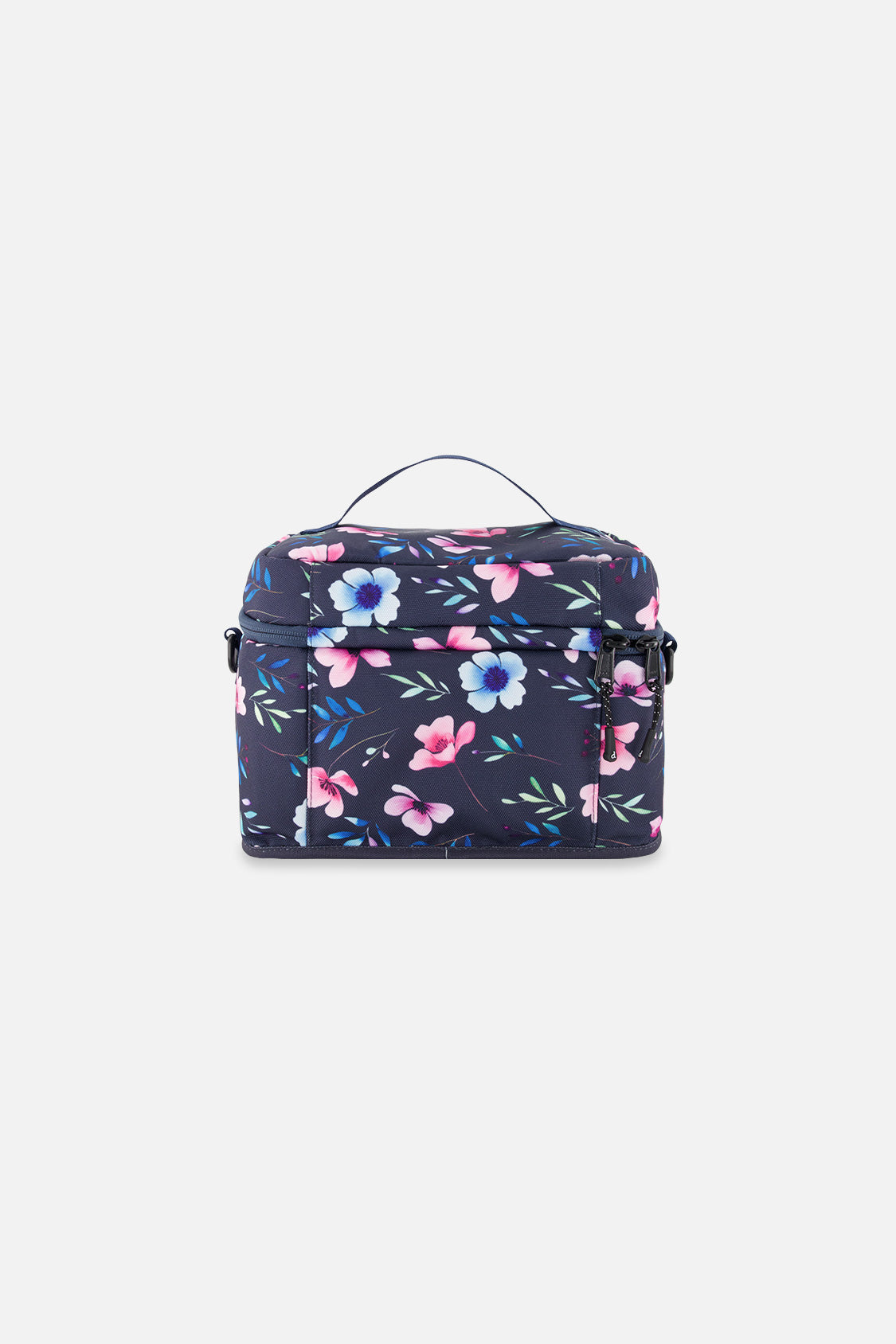 Lunch Box Blue Floral Print-1