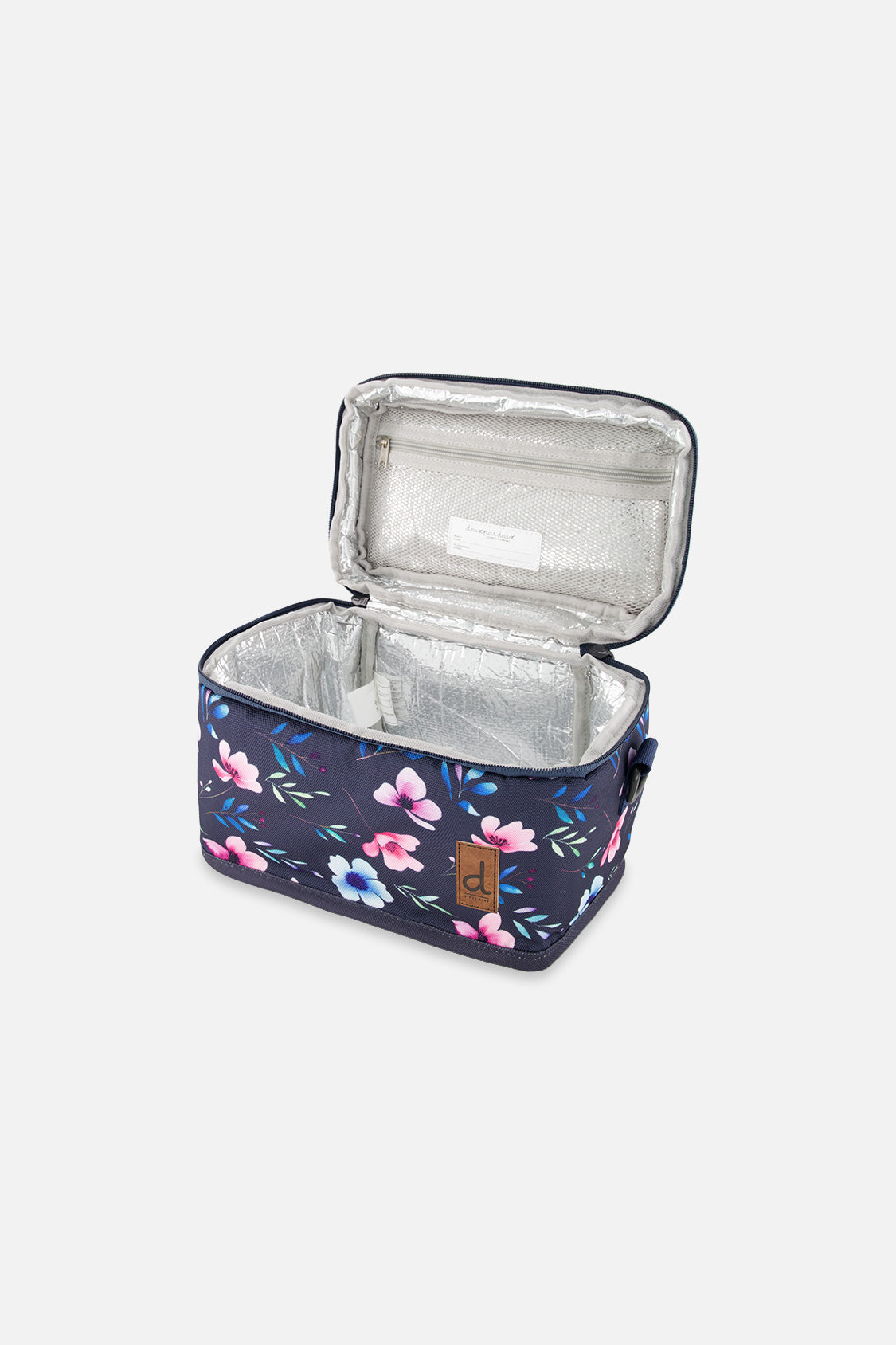 Lunch Box Blue Floral Print-2