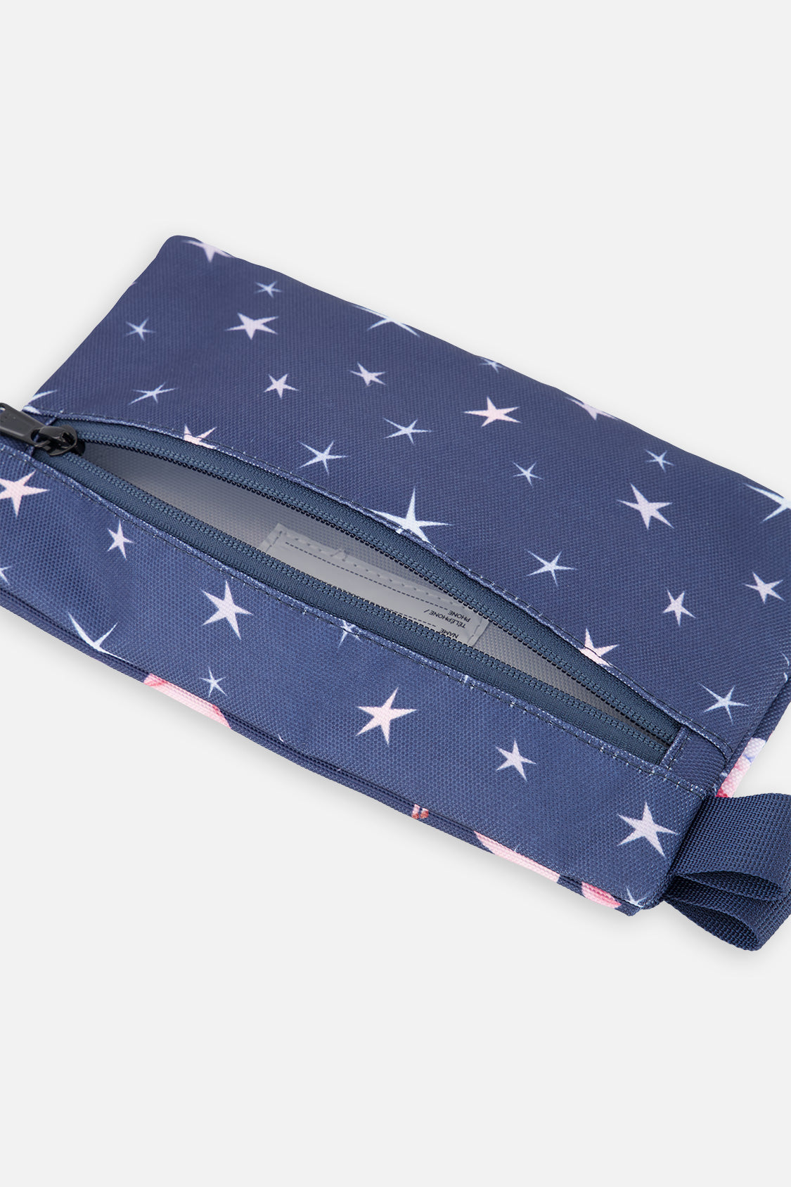 Pencil Case Navy Unicorn Print-4