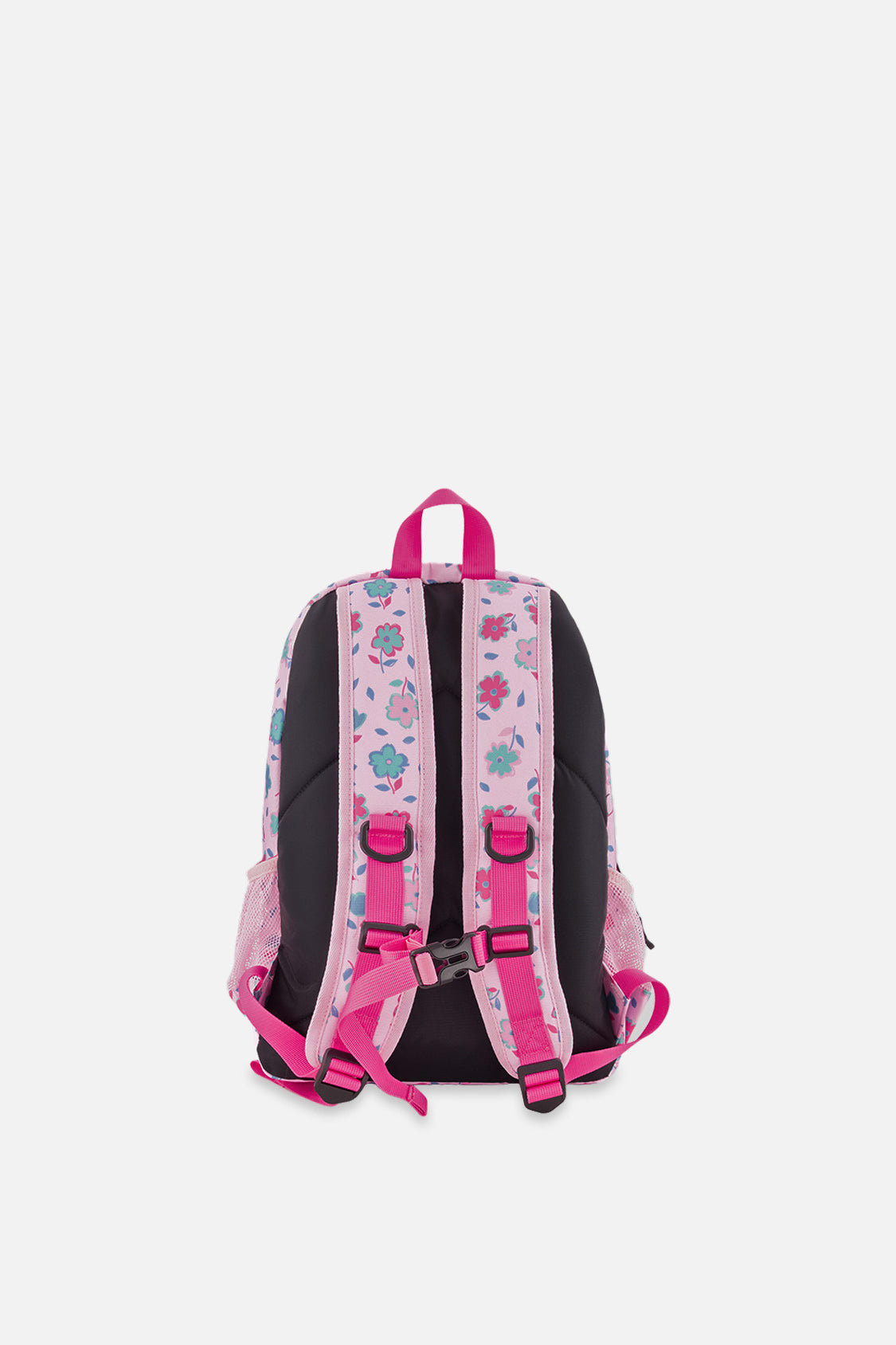 Little Kids Backpack Pink Printed Flowers-1