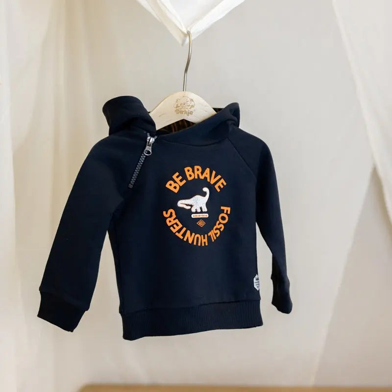Boys Hoodie Dark Blue | Dirkje - Dirkje