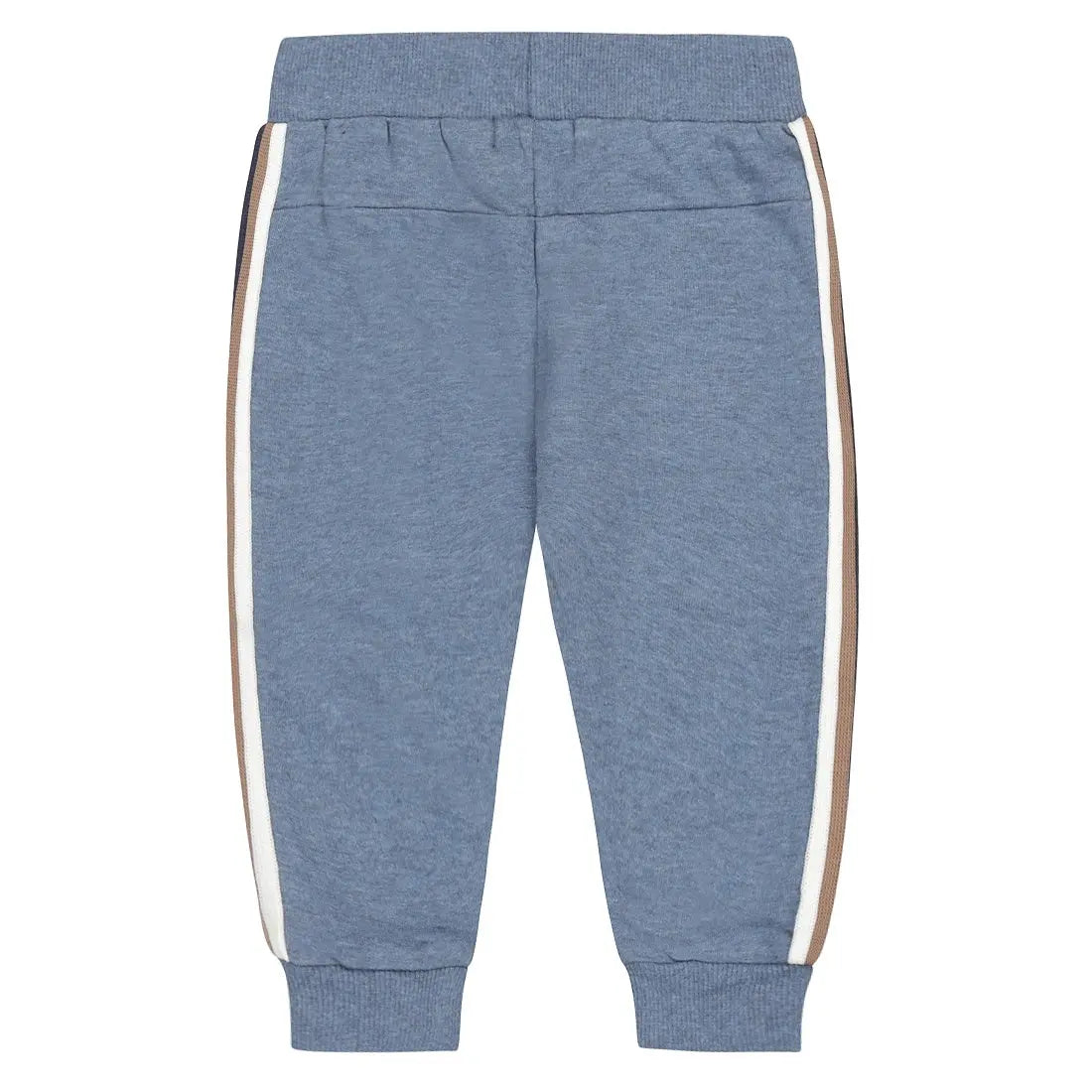 Boys Jogger Pants Blue Melange | Dirkje - Dirkje