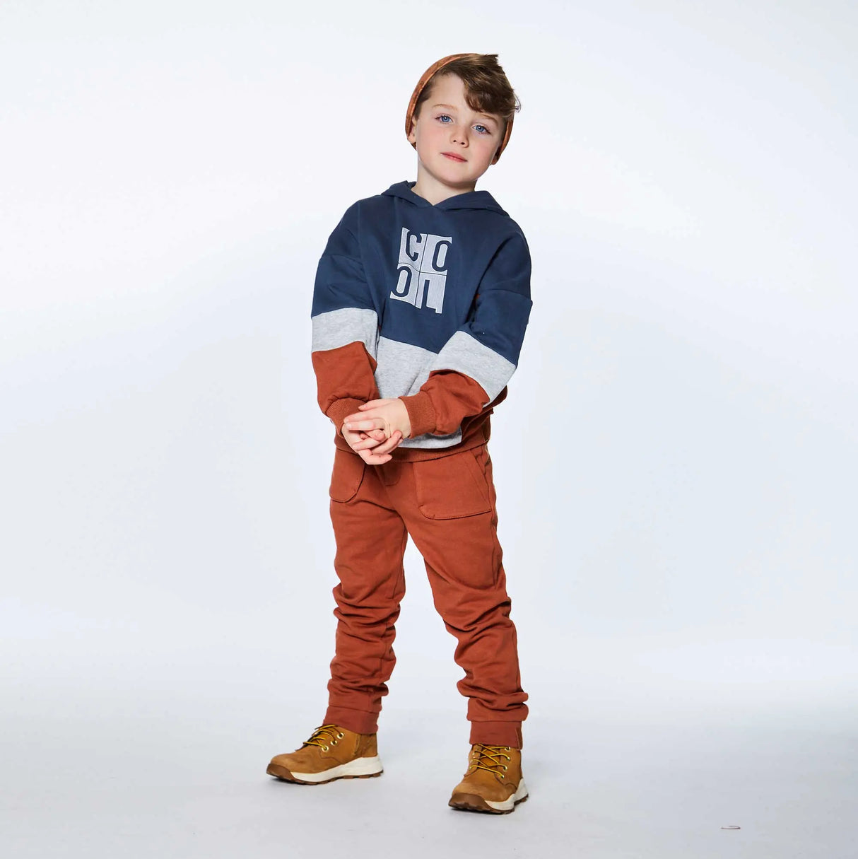 Fleece Sweatpants Mocha Brown | DEUX PAR DEUX - Jenni Kidz