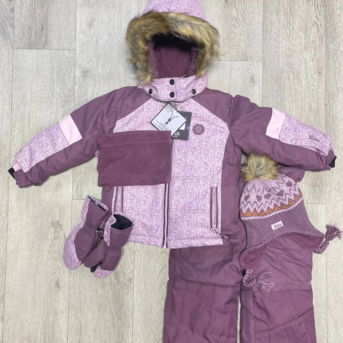 Girls snowsuit outlet set