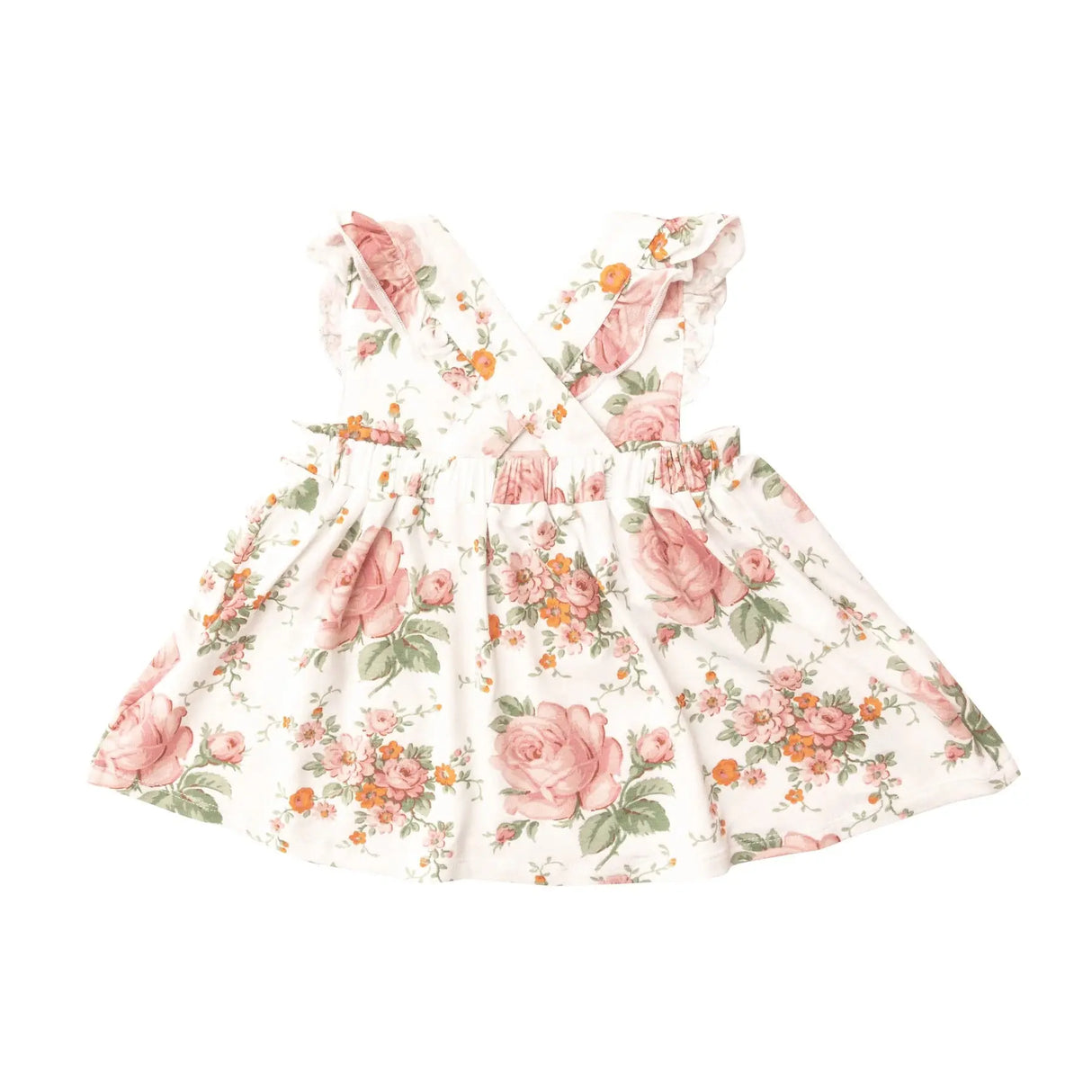 Pinafore Top and Bloomer - Vintage Rose | Angel Dear - Jenni Kidz