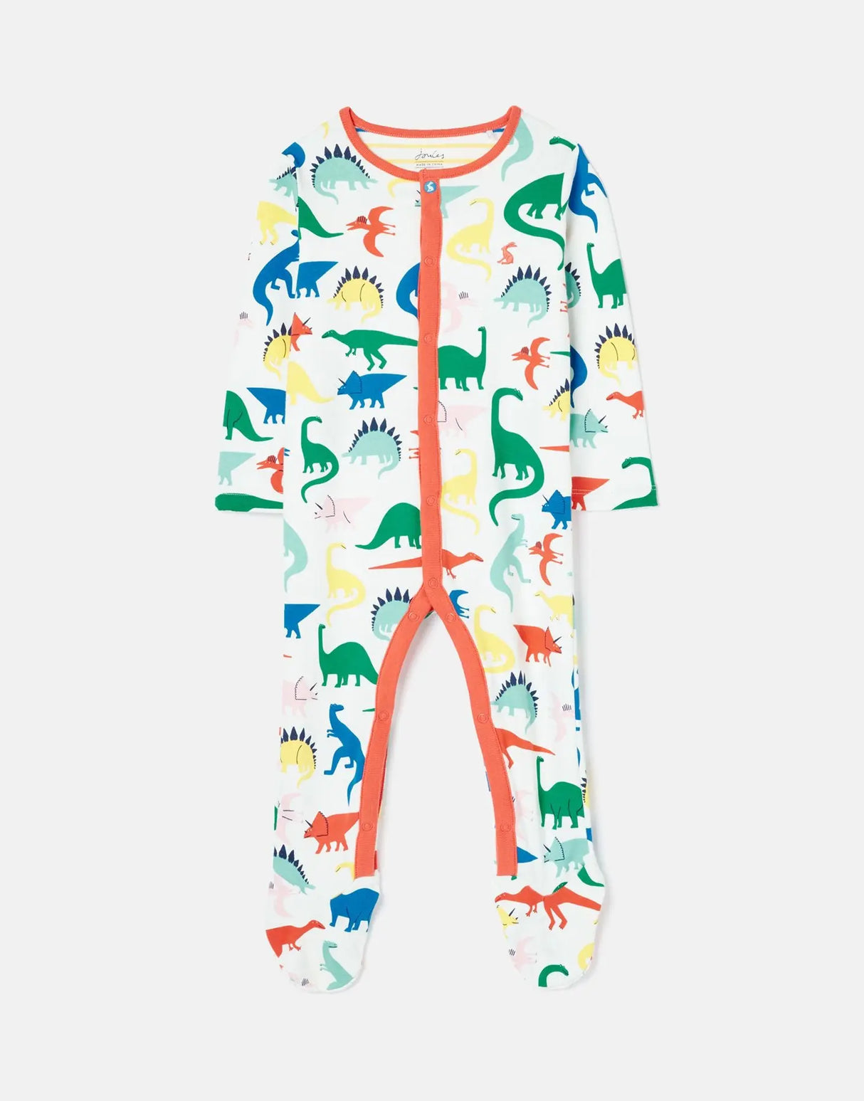 Razamataz Organically Grown Cotton Printed Babygrow | Joules - Jenni Kidz