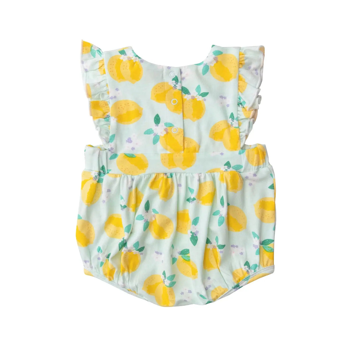 Ruffle Sunsuit - Lemons | Angel Dear - Jenni Kidz