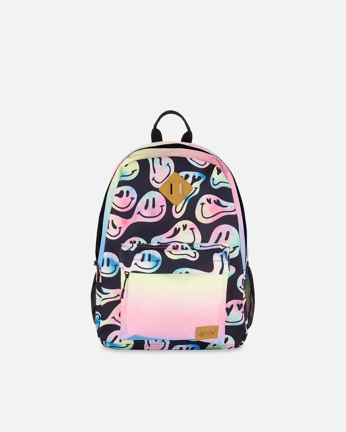 Kids Backpack Smiley Face Girl | Deux par Deux | Jenni Kidz