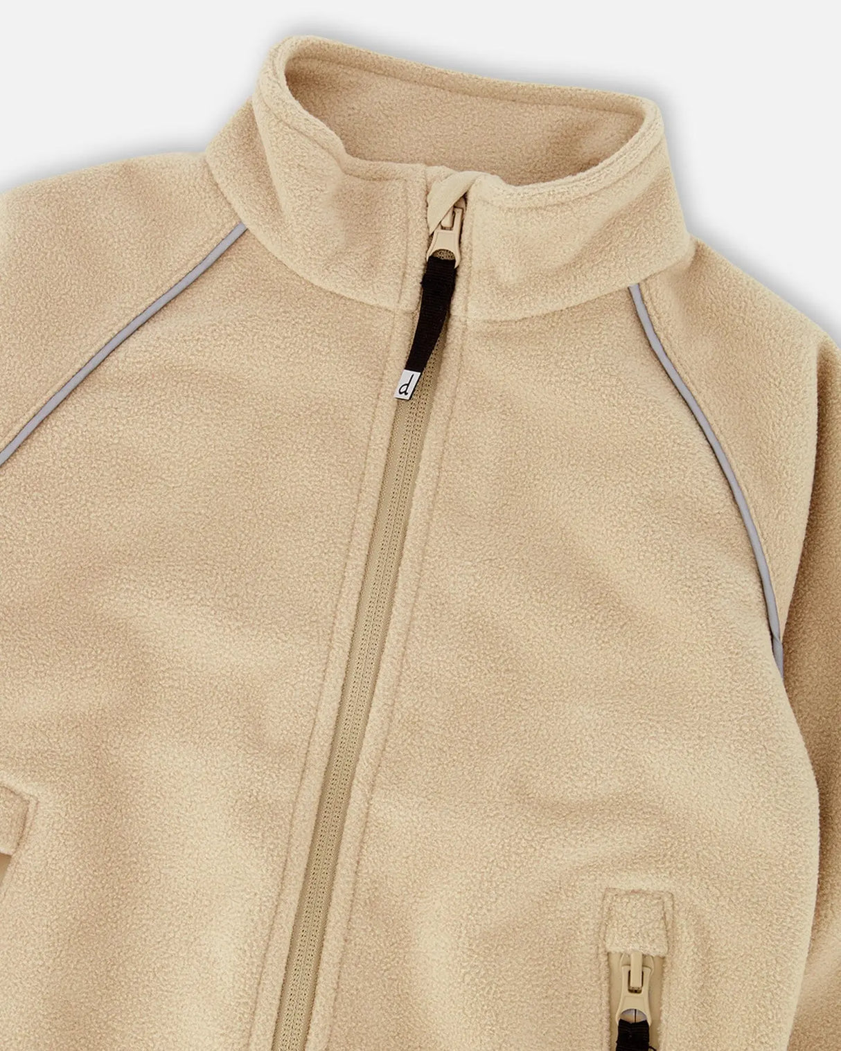 Mid-Layer Teknik Jacket Beige | Deux par Deux | Jenni Kidz