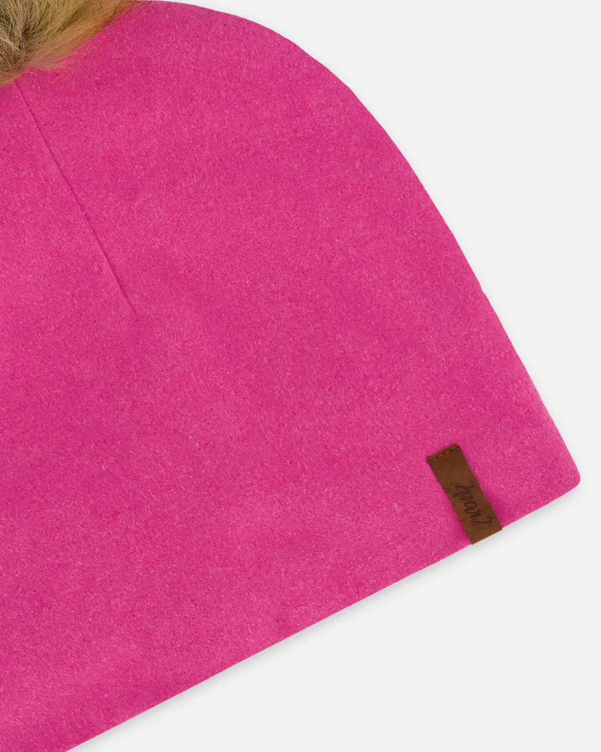 Mid-Season Jersey Pompom Hat Candy Pink | Deux par Deux | Jenni Kidz