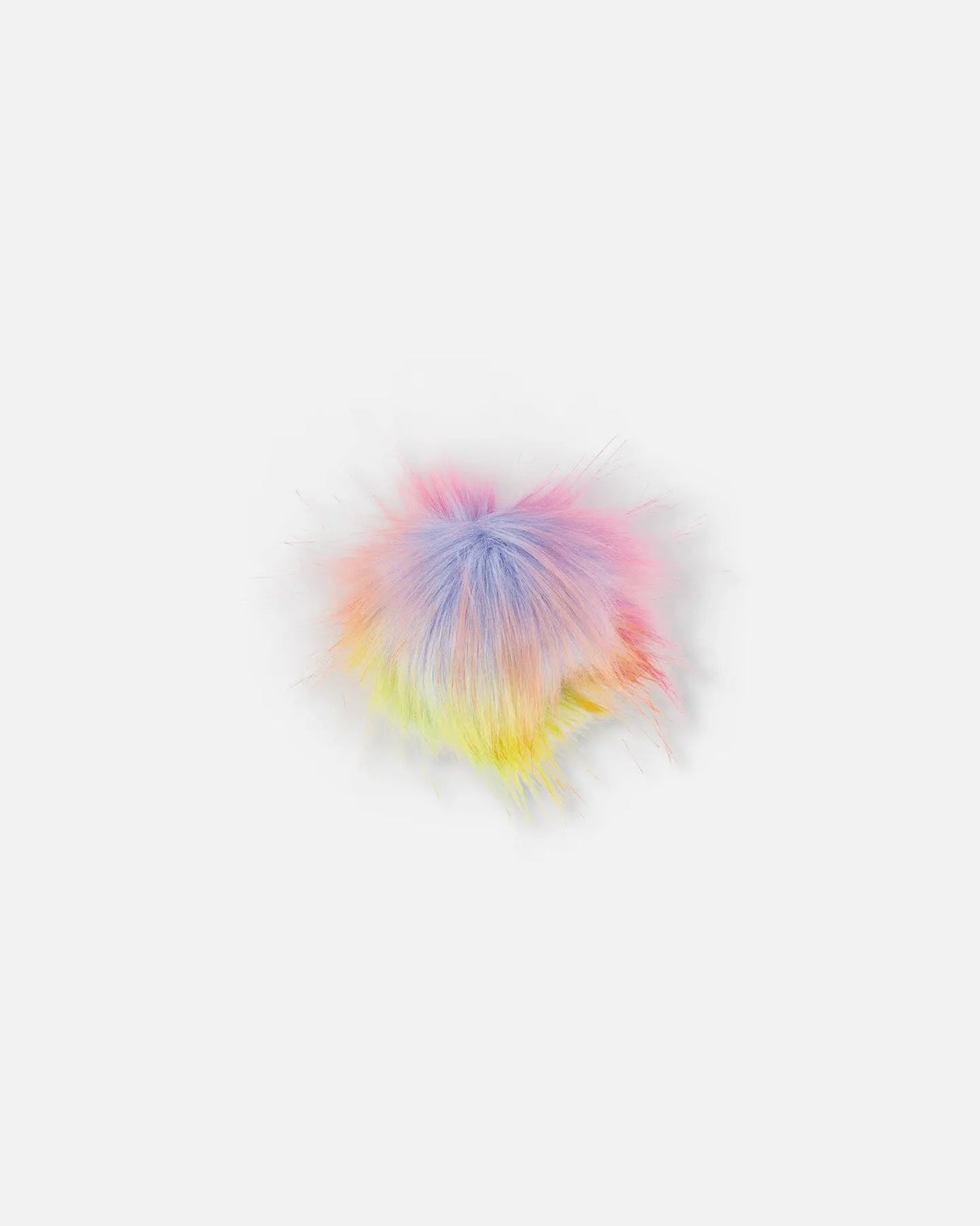 Multi-Colored Fake Fur Pompom For Hat | Deux par Deux | Jenni Kidz