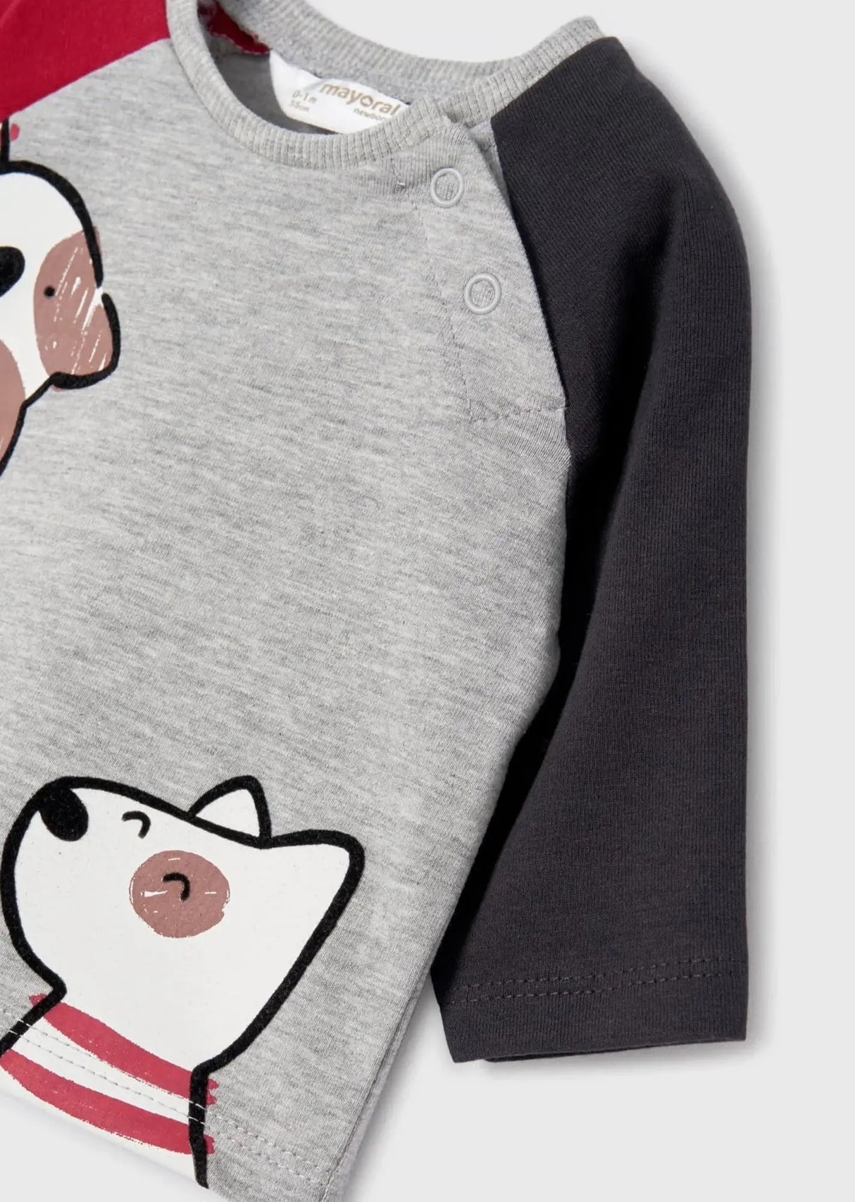 Set of 2- Pieces Baby Cotton Long T-Shirts | Mayoral | Mayoral | Jenni Kidz