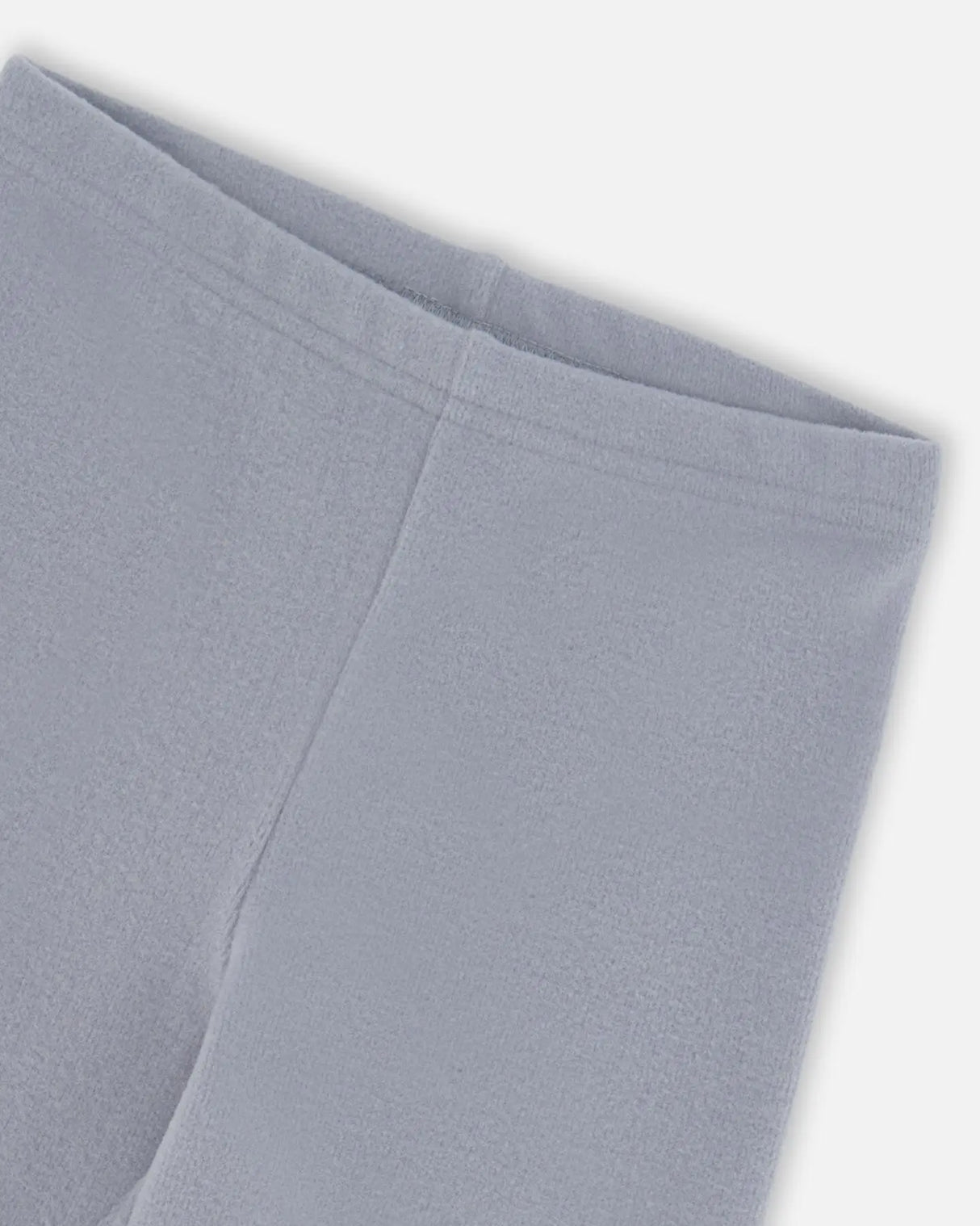 Super Soft Ribbed Leggings Blue Gray | Deux par Deux | Jenni Kidz