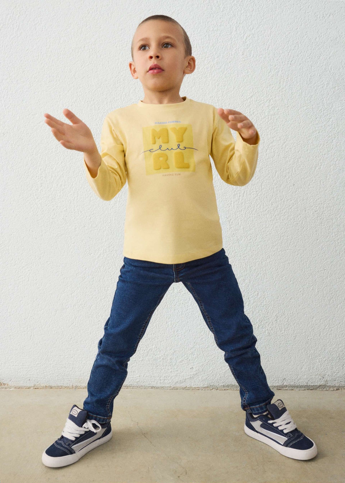 Jogger Fit Long Denim Soft Pants Bébé Garçon | Maire