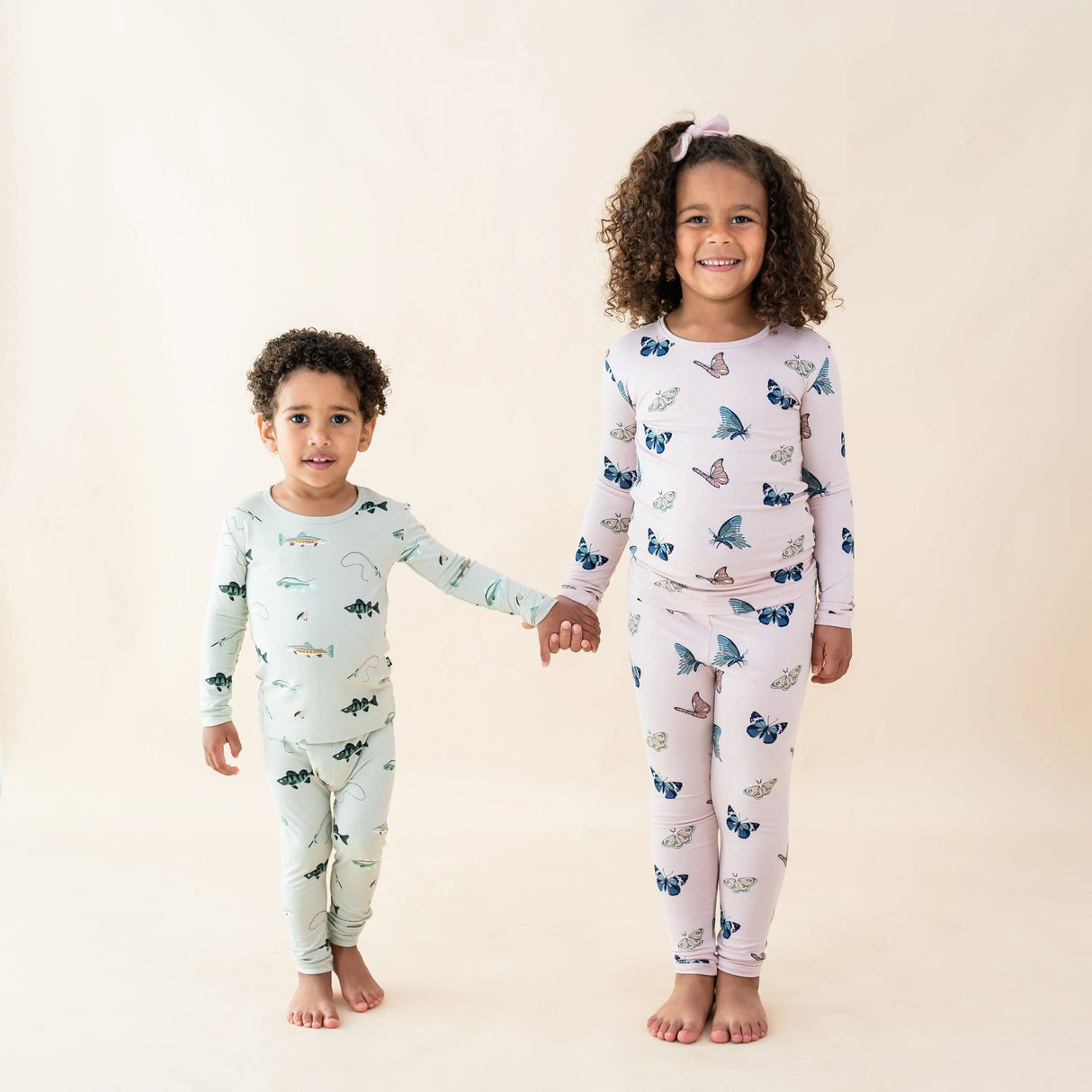 Long Sleeve Pajamas in Fishing | Kyte Baby