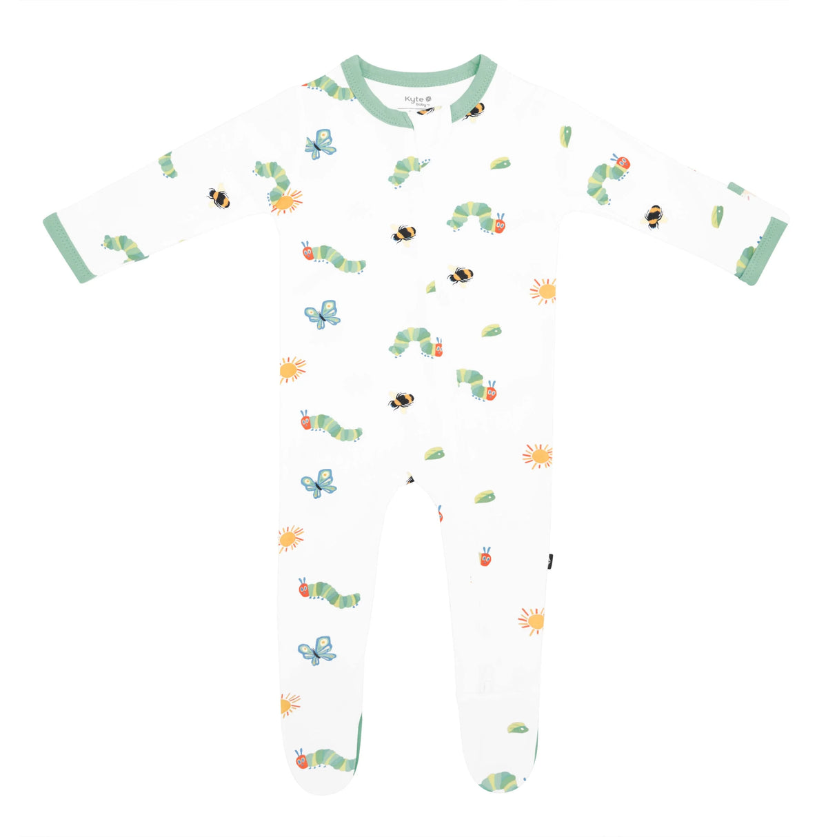 Zippered Footie in The Very Hungry Caterpillar™ and Friends | Kyte Baby