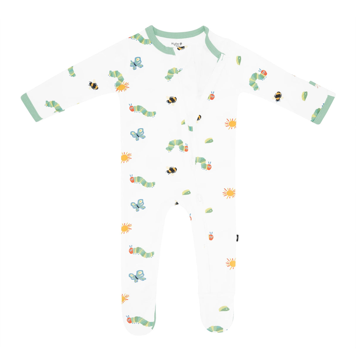 Zippered Footie in The Very Hungry Caterpillar™ and Friends | Kyte Baby