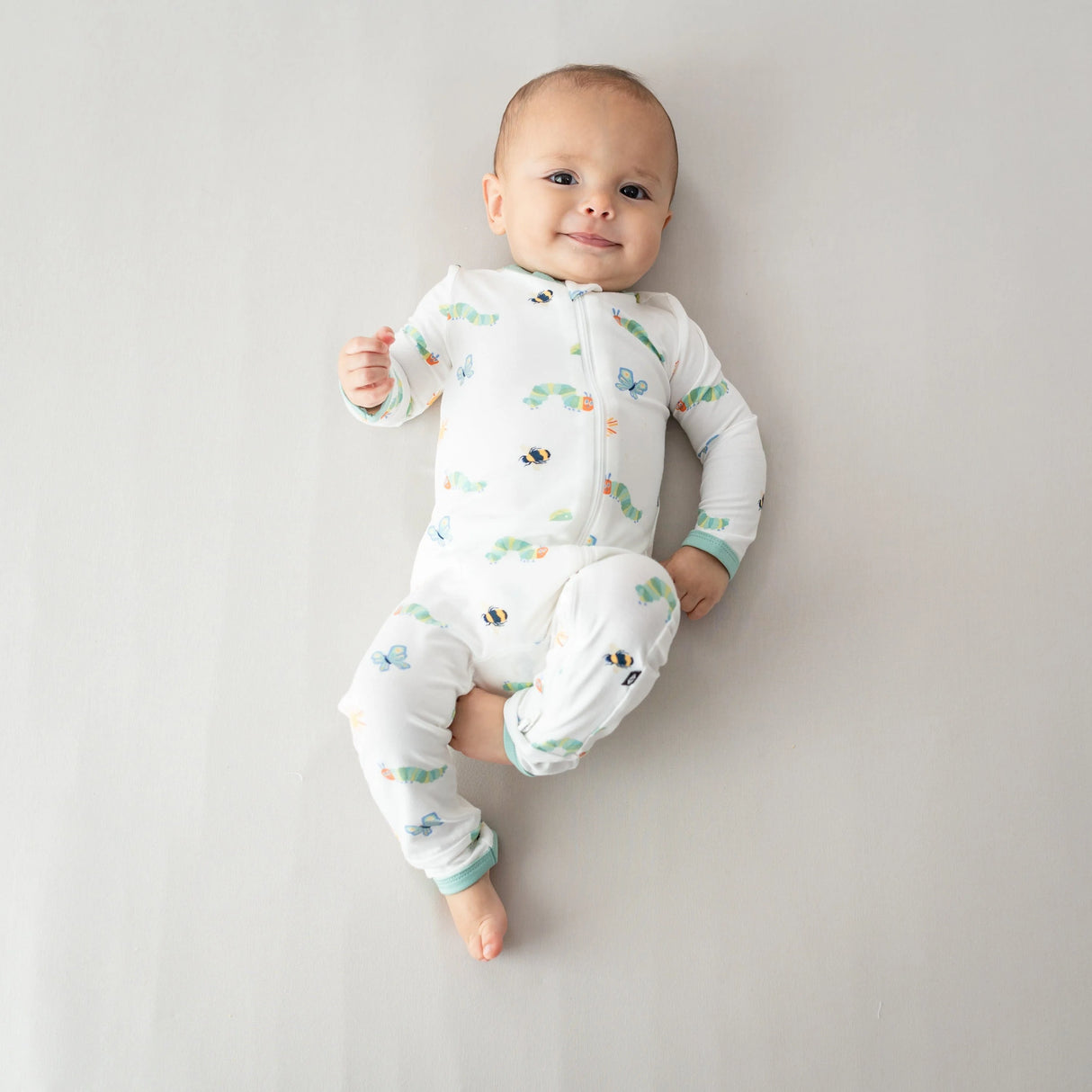 Zippered Romper in The Very Hungry Caterpillar™ and Friends | Kyte Baby