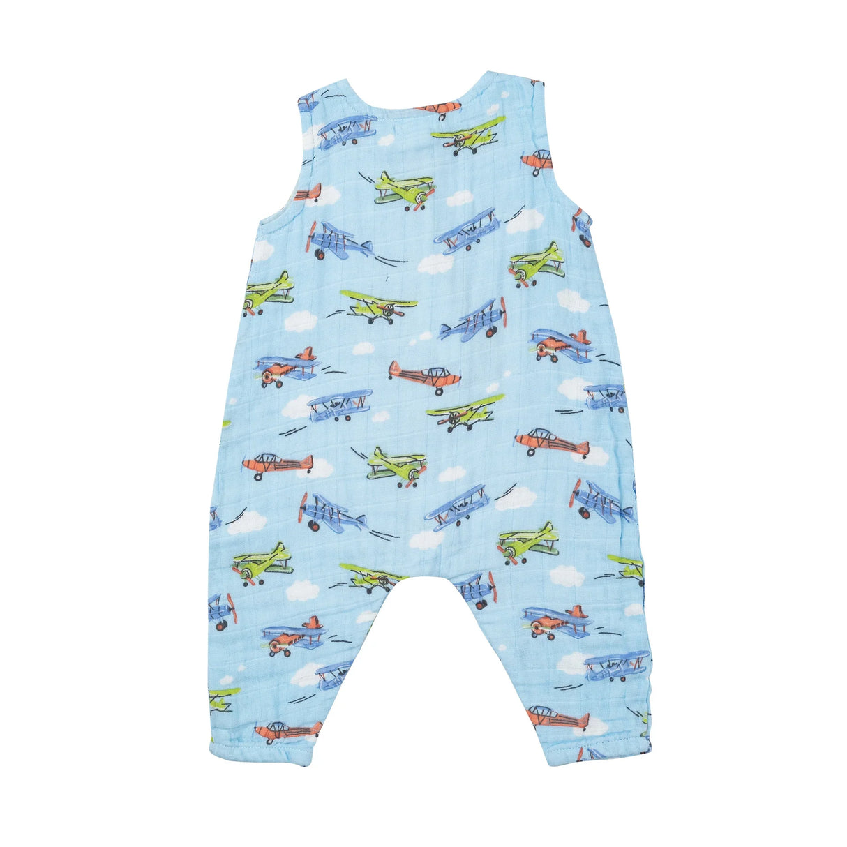 Shortie Romper - Vintage Planes | Angel Dear -