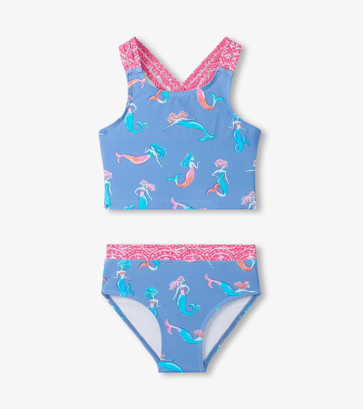 Girls Mermaids Two-Piece Swimsuit