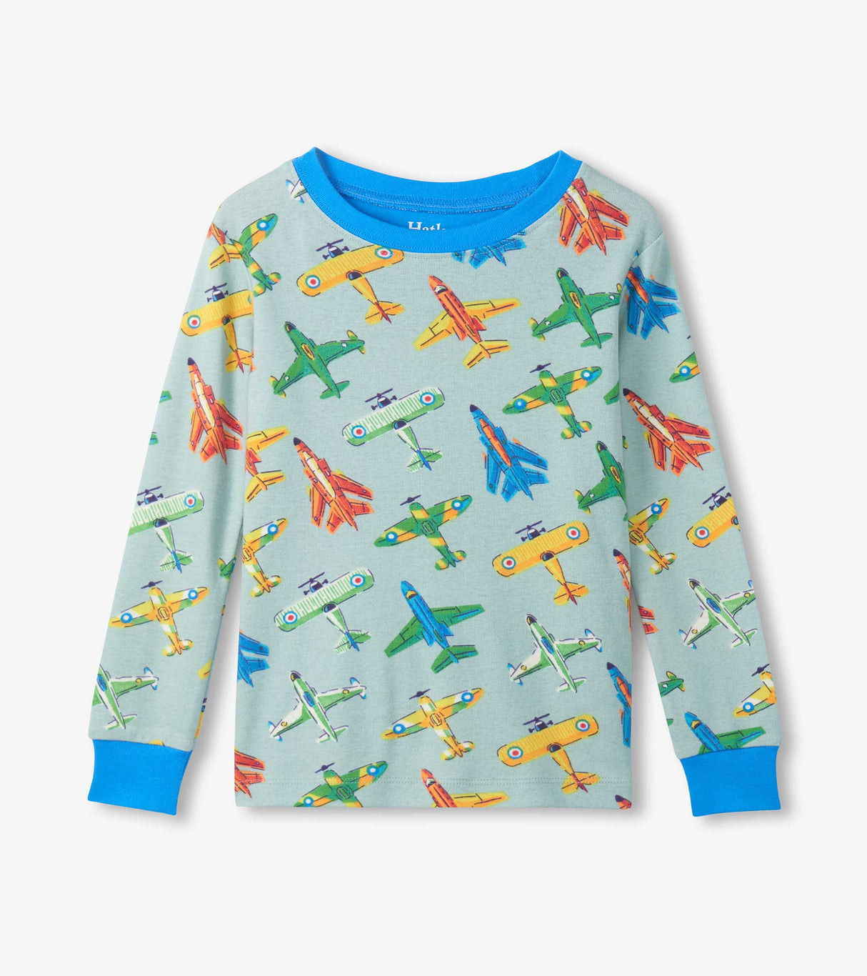 Boys Vintage Aircrafts Cotton Pajama Set | Hatley