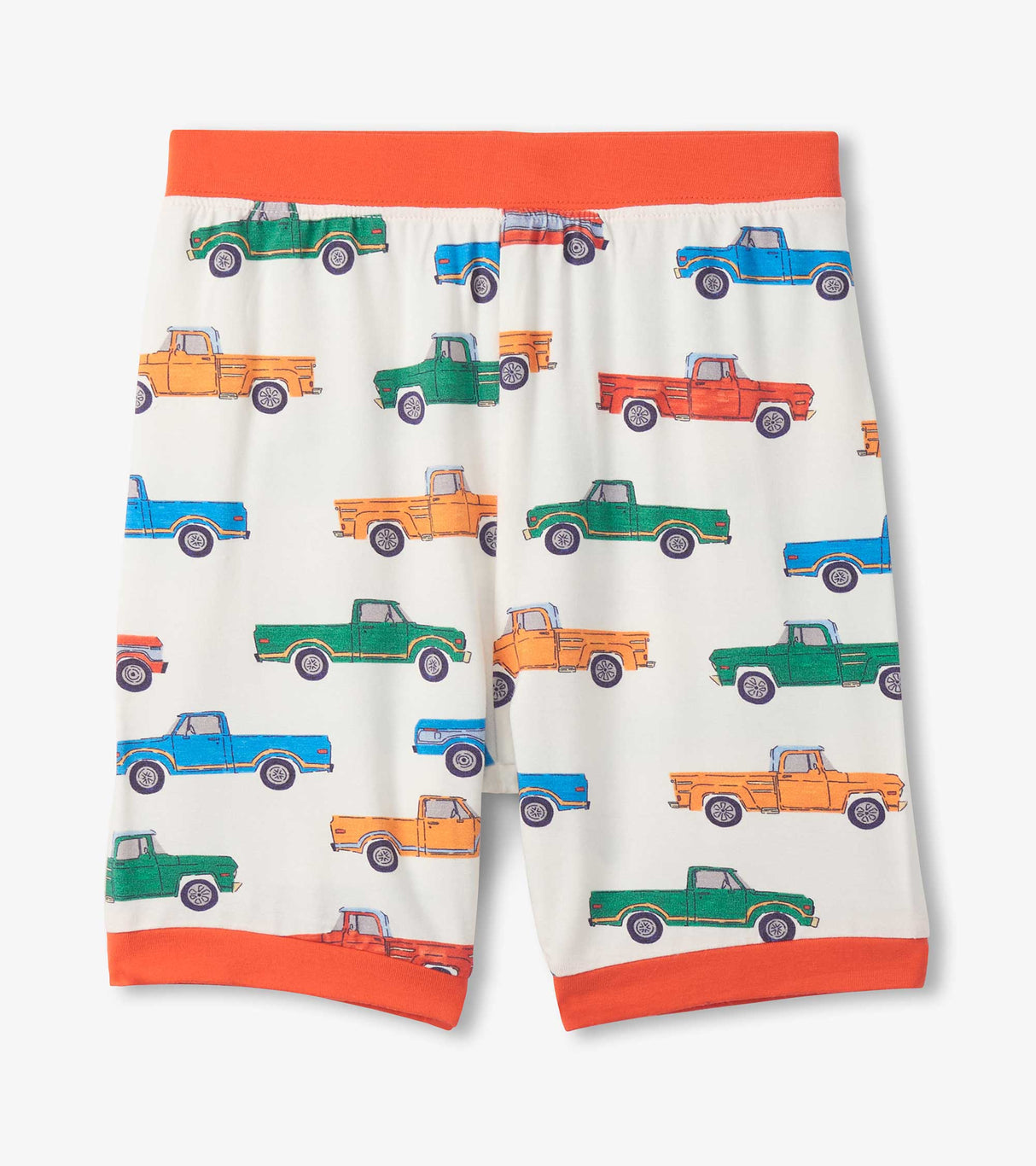 Boys Trucks Bamboo Short Pajama Set | Hatley