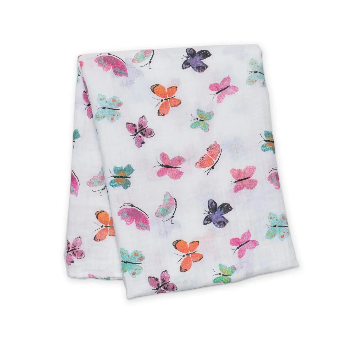 Cotton Muslin Swaddle - Butterfly | Lulujo | Lulujo | Jenni Kidz