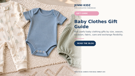 Baby clothing gift guide for size season occasion fabric and exchange flexibility