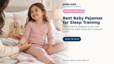 Baby pajamas sleep routine guide for fit room temperature and diaper access