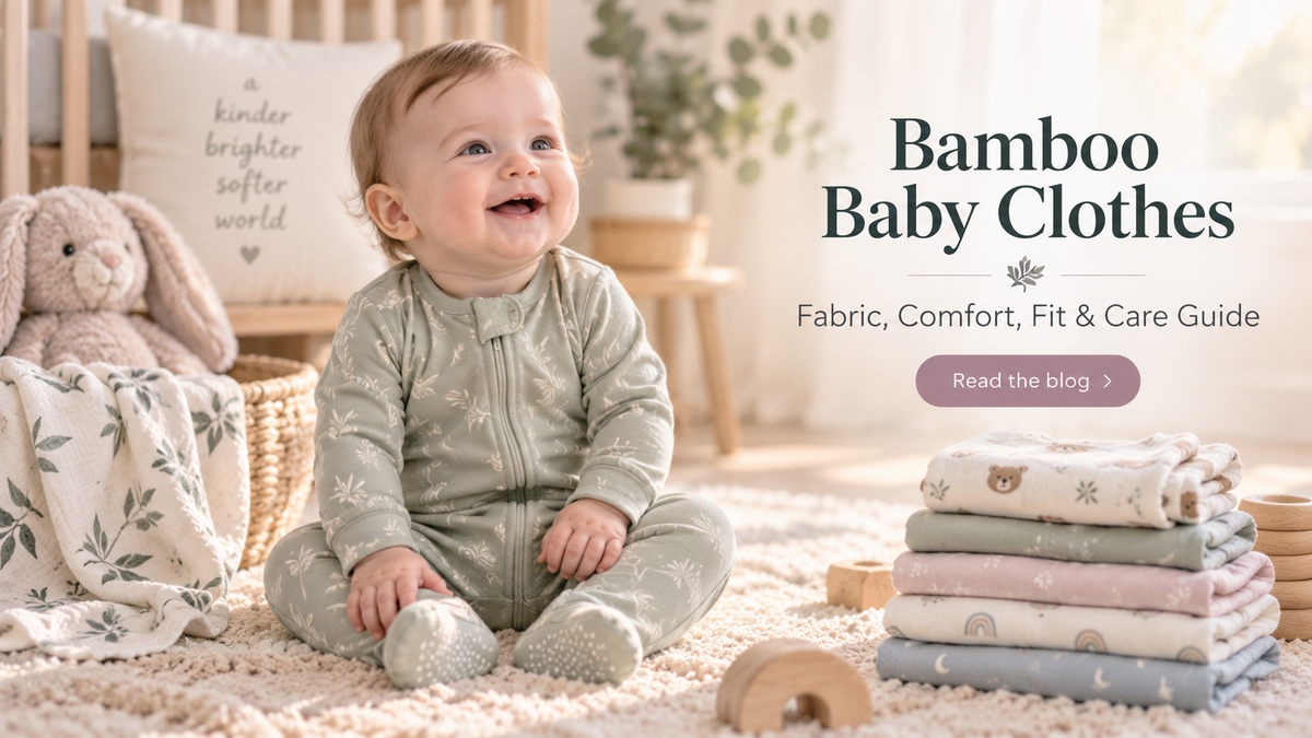 Bamboo baby clothes fabric comfort fit and care guide