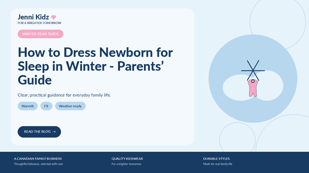 How to Dress Newborn for Sleep in Winter - Parents’ Guide | Jenni Kidz