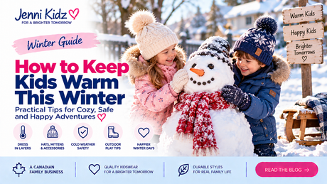 How to Keep Kids Warm This Winter - Practical Tips for Cozy Safe Adventures | Jenni Kidz
