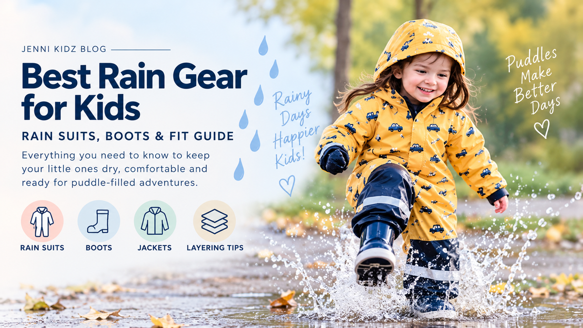Best Rain Gear for Kids: rain suits, boots, jackets and layering guide