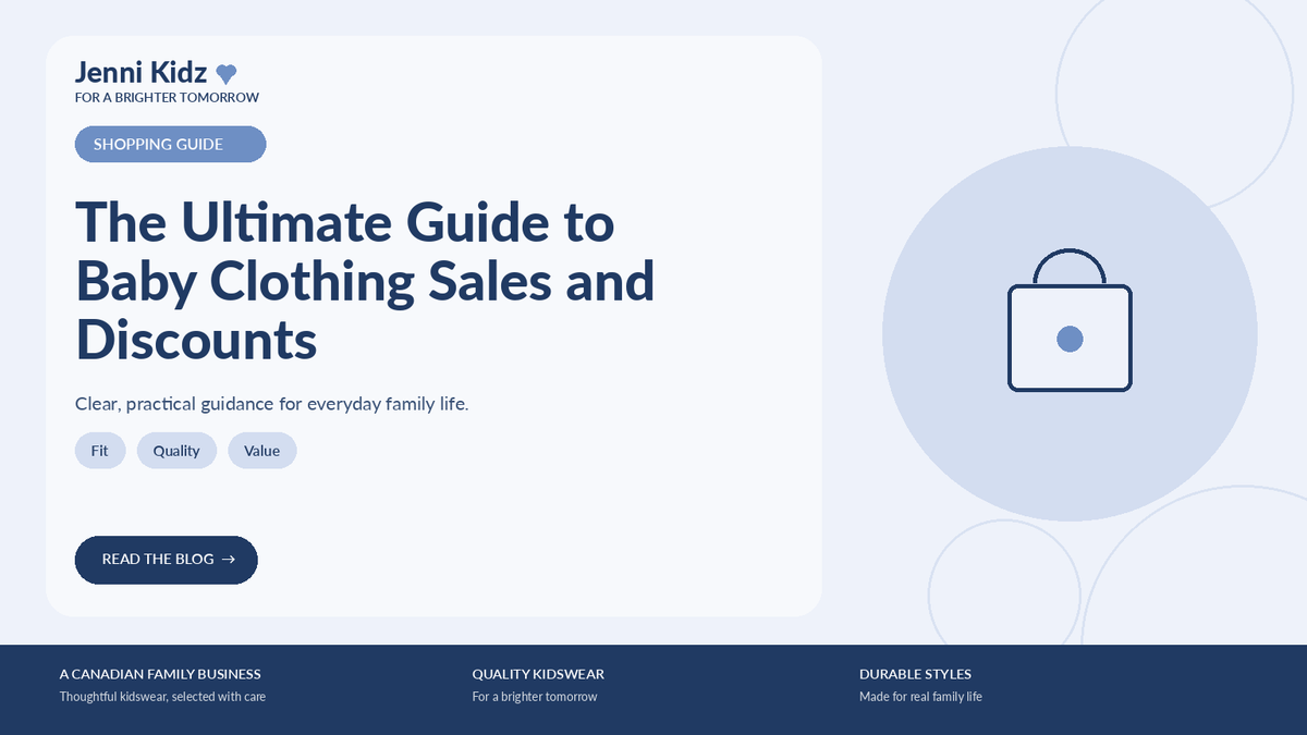 The Ultimate Guide to Baby Clothing Sales and Discounts | Jenni Kidz